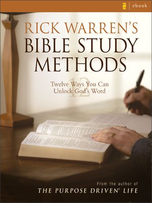 Rick Warren's Bible Study Methods By Rick Warren · OverDrive: Ebooks ...